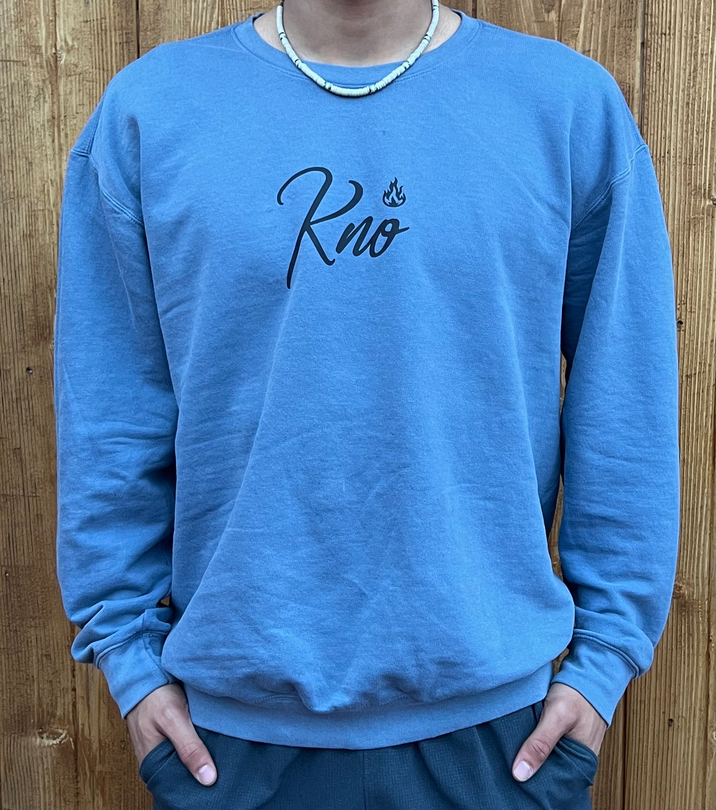 Kno Blue Crew Neck